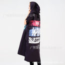 Foreign trade hooded beach changing quick-drying bathrobe microfiber cloak bath towel diving surfing beach cloak