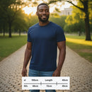 Camiseta esportiva masculina de secagem rápida gola redonda e respirável