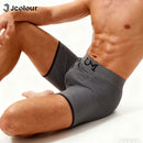 12 Peças，Cueca boxer masculina，Confortável e macio, esportivo e respirável，Corte tridimensional，Cueca masculina
