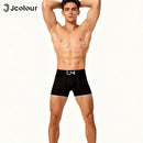 12 Cuecas boxer masculinas，Calcinha boxer de alta elasticidade, confortável e respirável，Shorts Boxer Simples e Elegantes