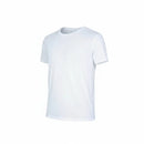 Camiseta esportiva masculina de secagem rápida gola redonda e respirável